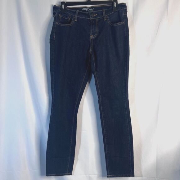 Old Navy "The Flirt" Dark Wash Non Destructed Skinny Jeans Size 6 Short - Picture 9 of 9